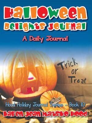 cover image of Halloween Delights Journal